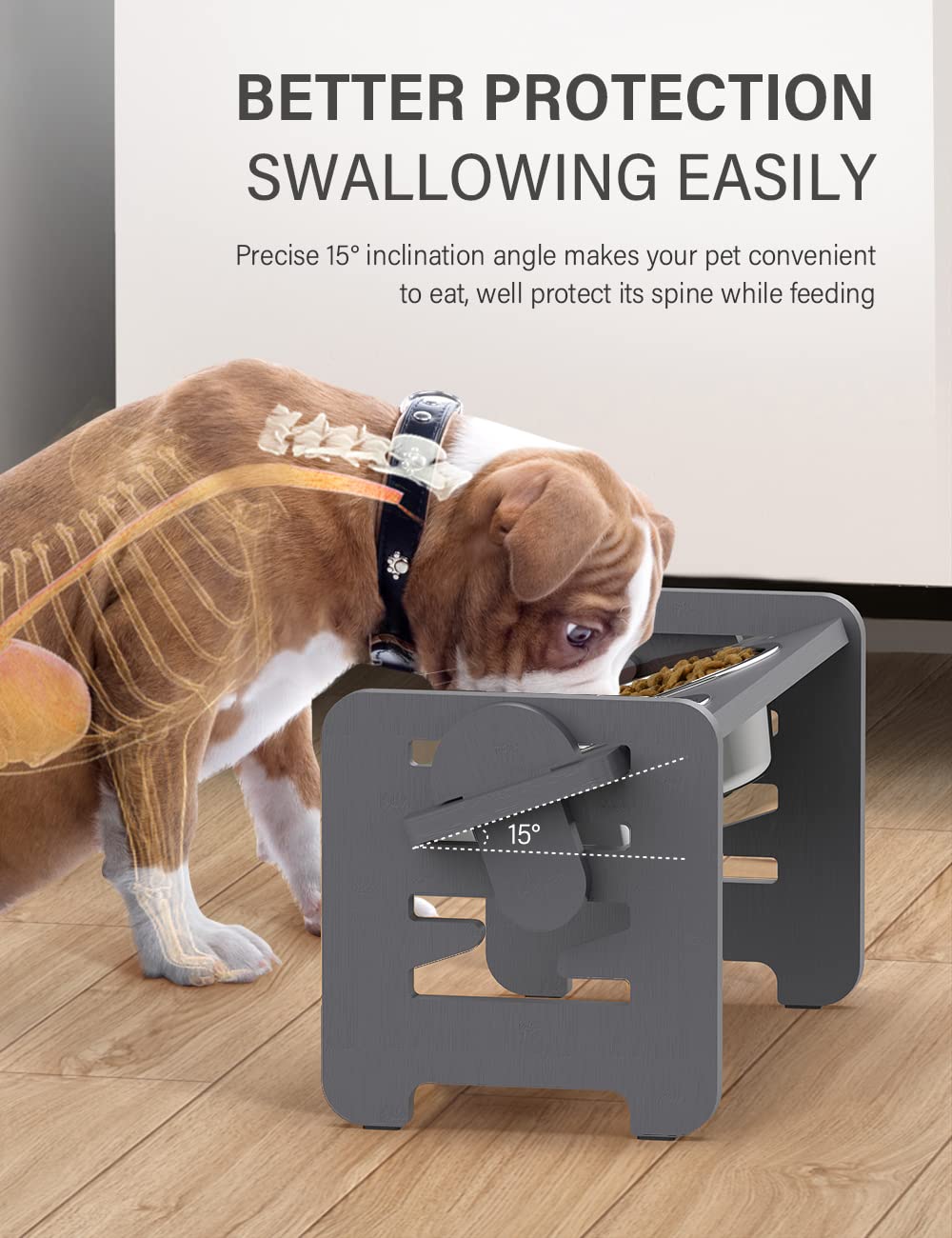 Vantic foldable design allowing easy storage and quick relocation of bowls.