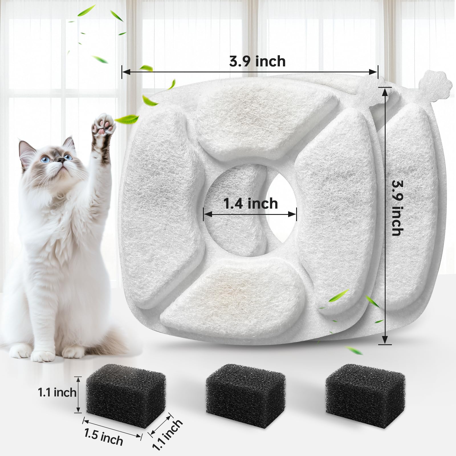 VANVE fountain filters compatibility expands model support and setup flexibility.