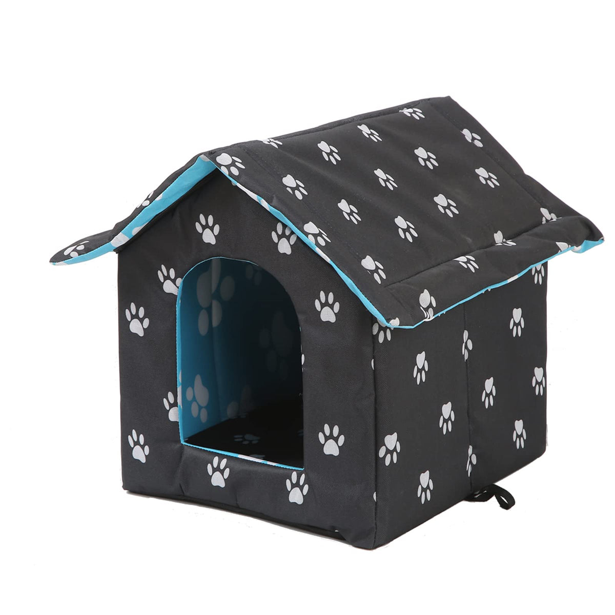 VARMTOR Outdoor Cat House exterior offers weatherproof shelter for cats