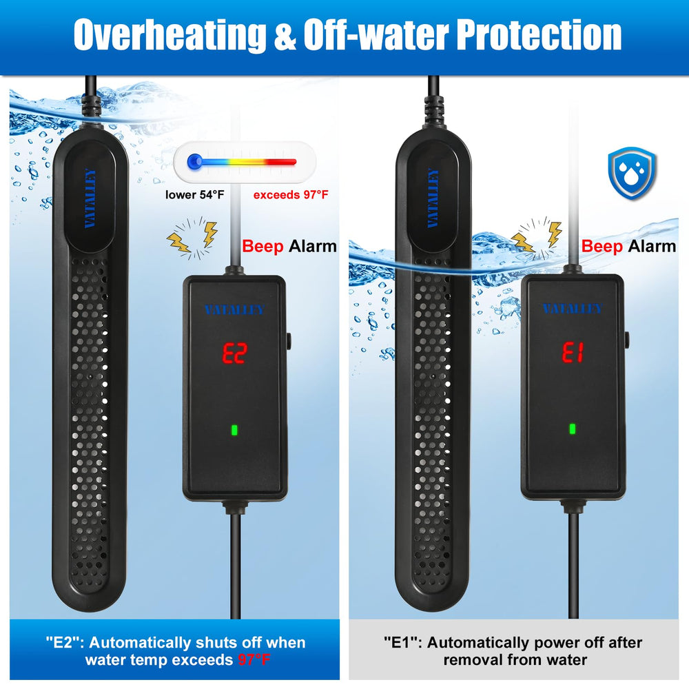 Vatalley heater installed in-tank demonstrates safe, submersible operation