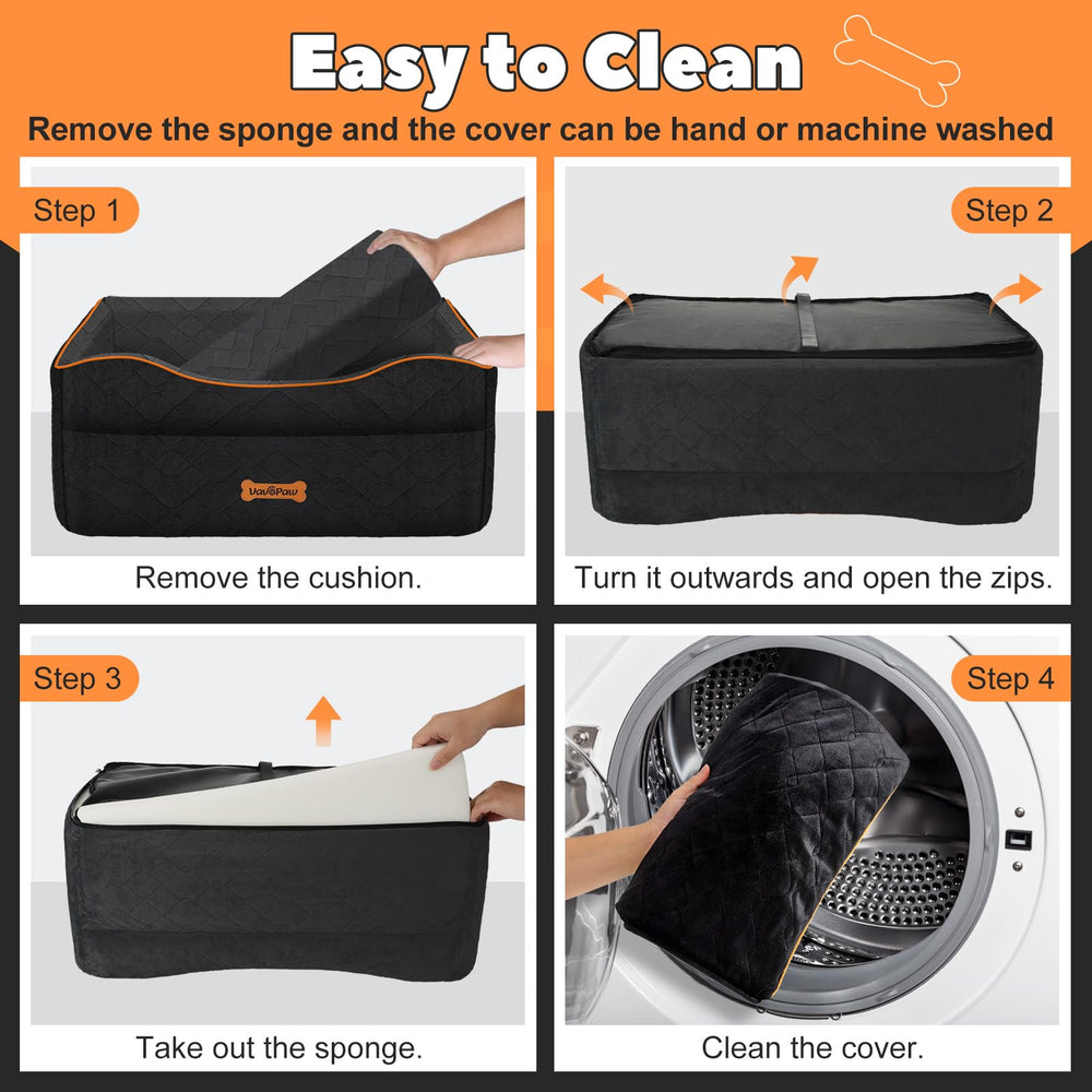 VavoPaw waterproof fabric helps guard against spills and accidents.