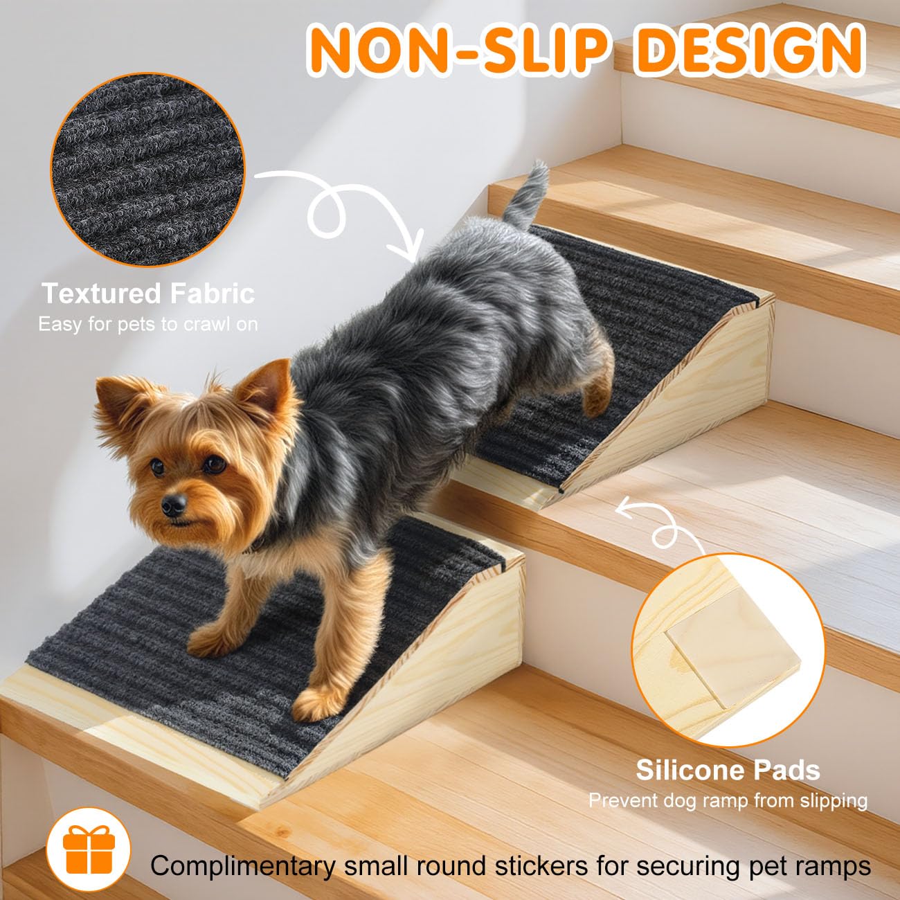 VavoPaw dog ramp pack-setup demonstrates four-pack value and versatile use.