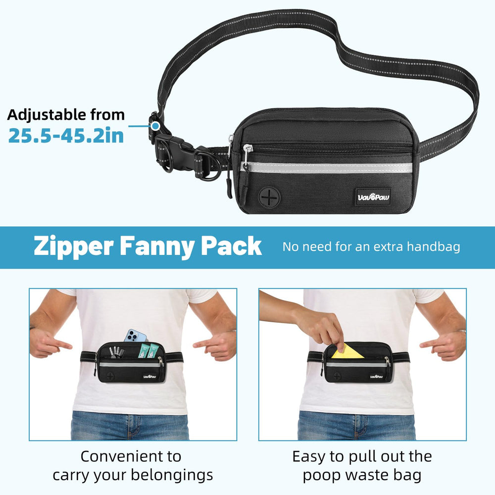 VavoPaw padded handle provides comfortable grip during quick direction changes