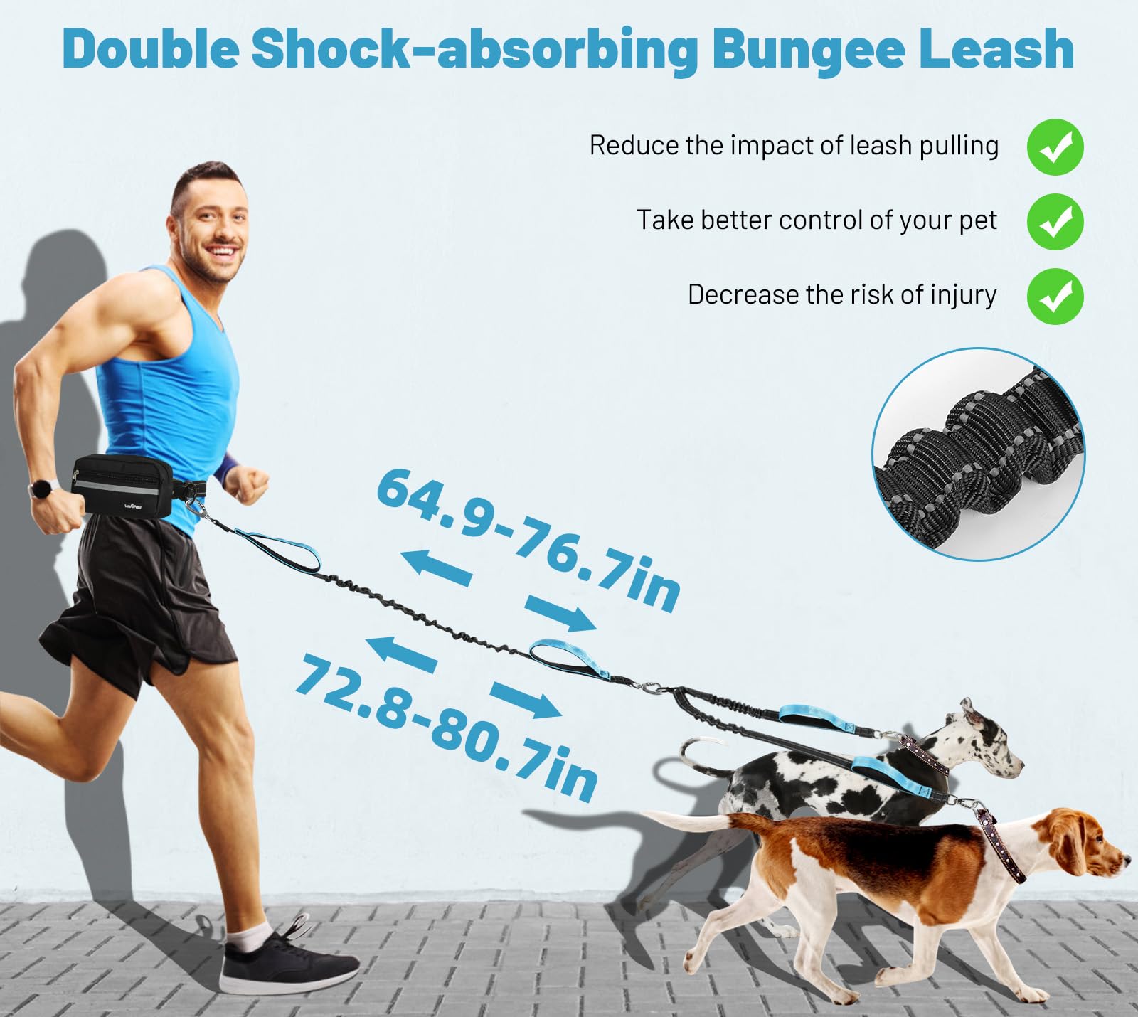 VavoPaw waist pack keeps phone and essentials secure while you stroll