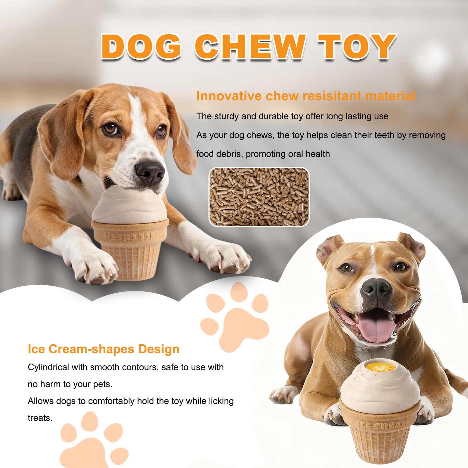 Vayugo dishwasher-safe dog toy for quick, easy cleaning after sessions