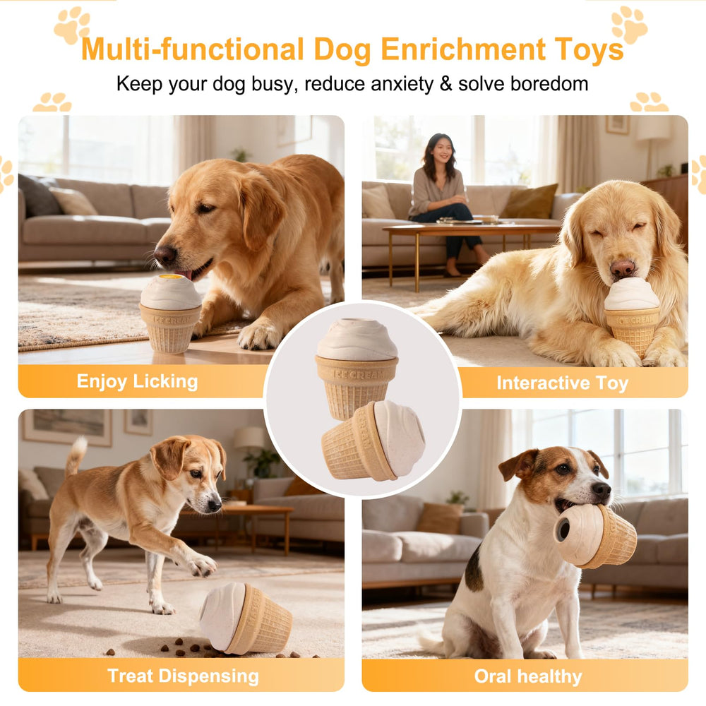 Vayugo gift dog toy featuring a playful ice cream design for active pups
