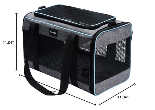 Vceoa travel carrier carrying strap enables hands-free transport.