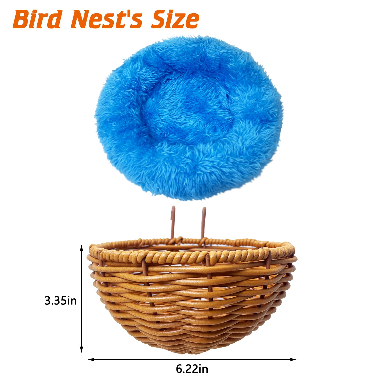 VCEPJH rattan bird nest closeup-weave highlights soft, hand-woven texture