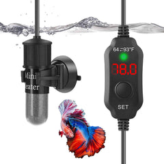 VCRAZE mini heater compact size for nano betta tanks