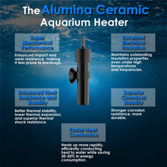 VCRAZE alumina ceramic core delivers durable, energy-efficient warmth for aquatic life