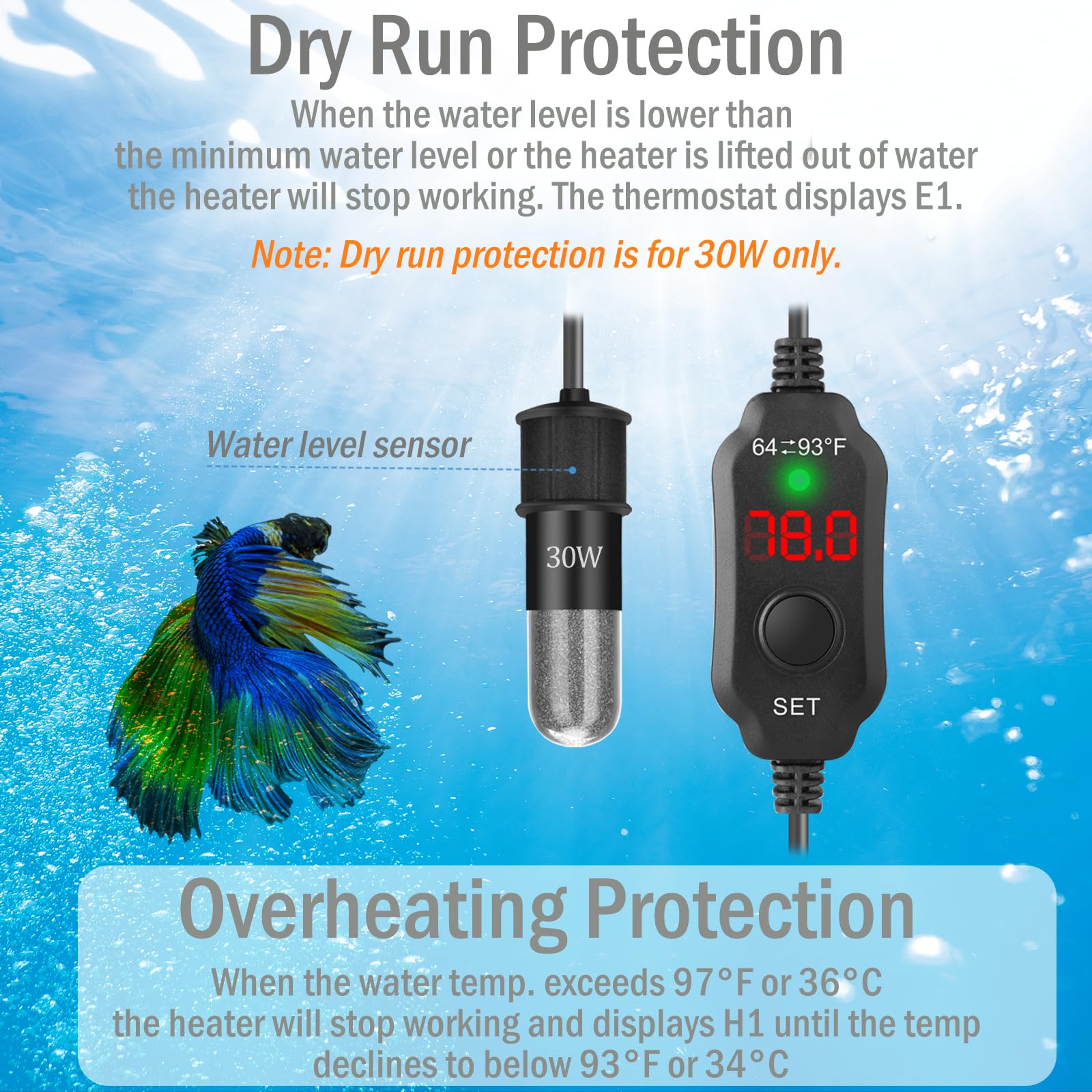 VCRAZE precision heater shows current and target temps for easy monitoring