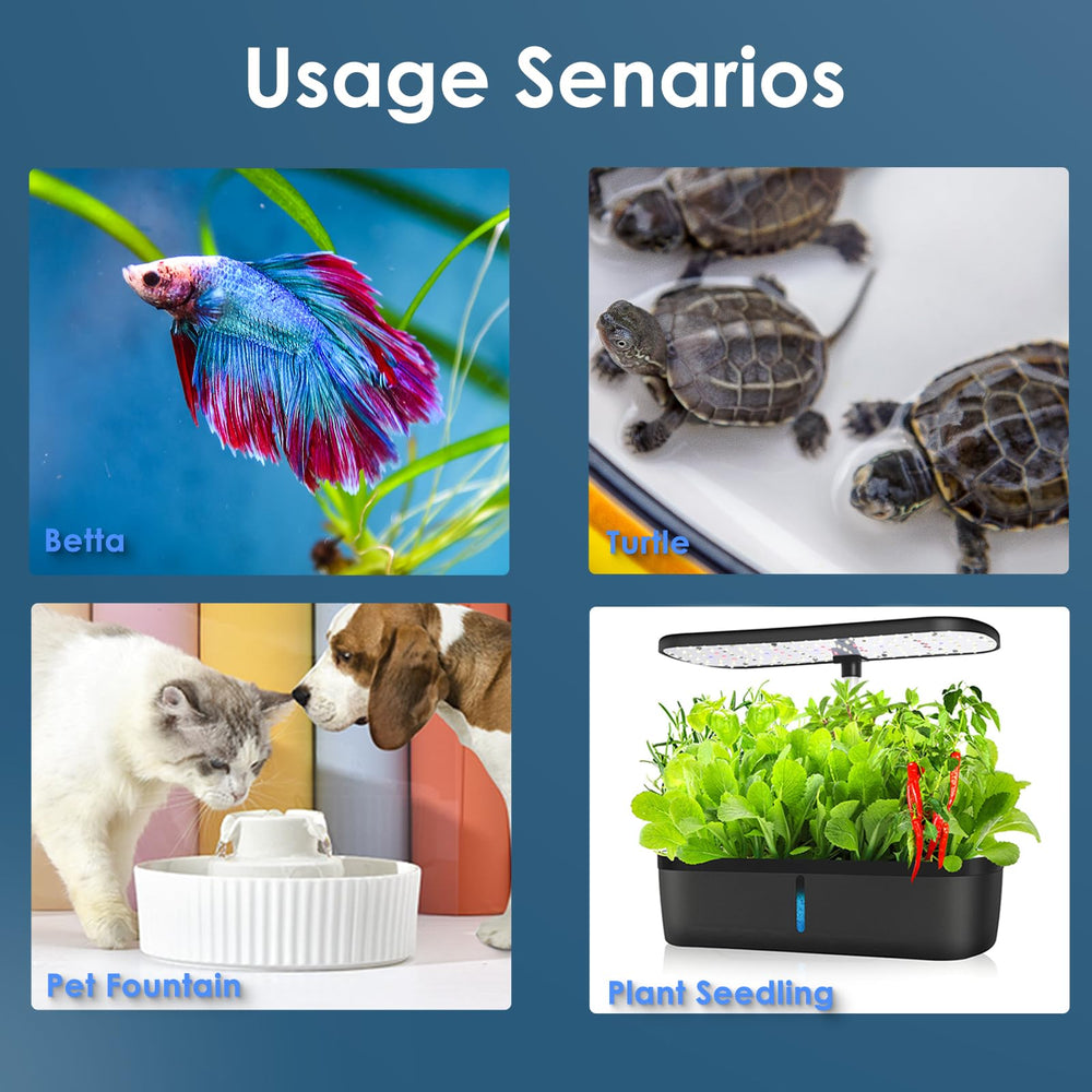VCRAZE versatile heater for fresh or saltwater including turtles