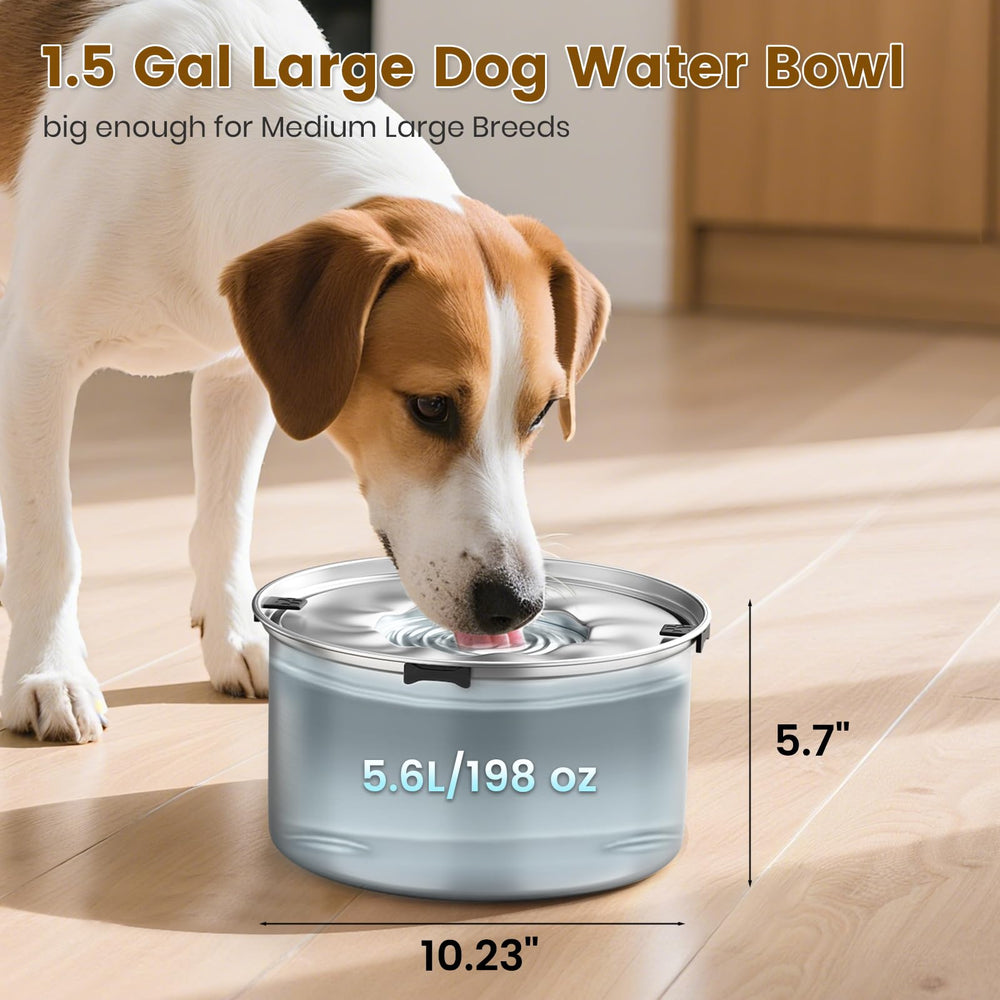 VDTEB easy-clean, dishwasher-safe dog bowl for quick maintenance