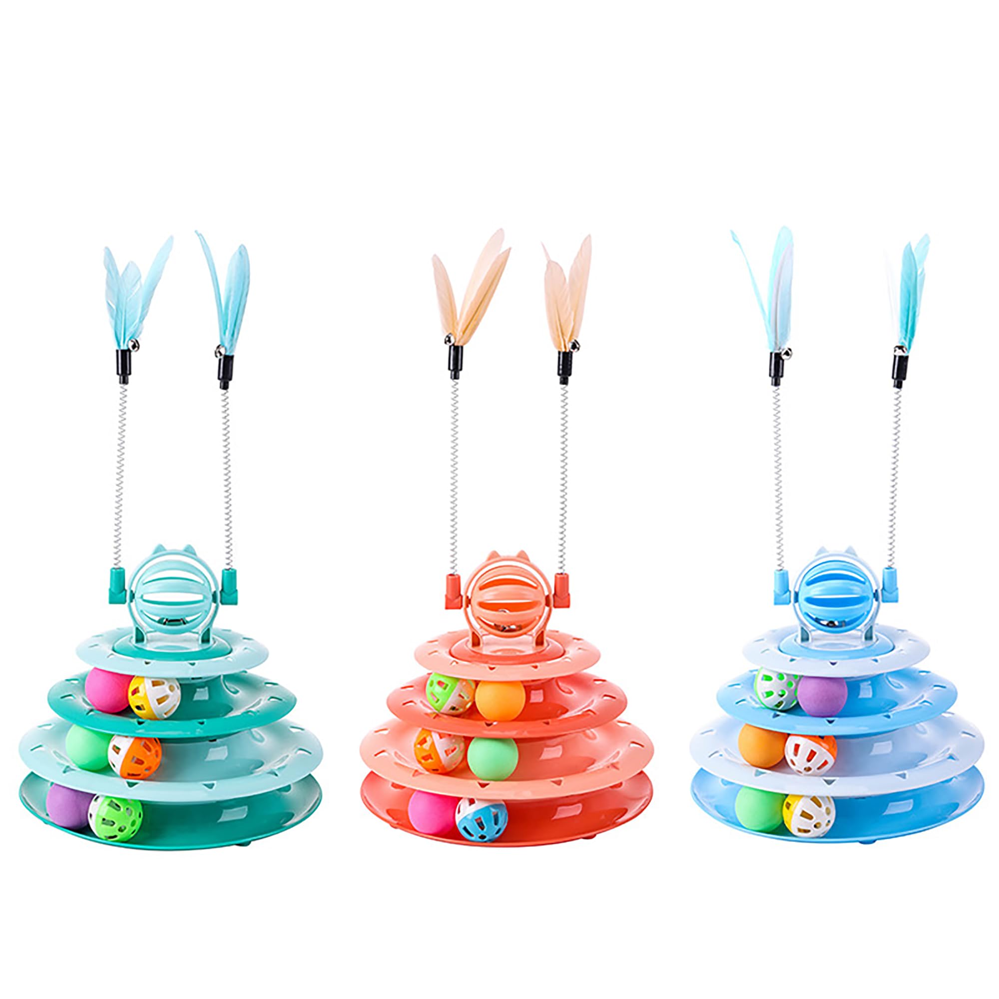 Vealind Toy supports multi-cat bonding through shared exploration and friendly competition