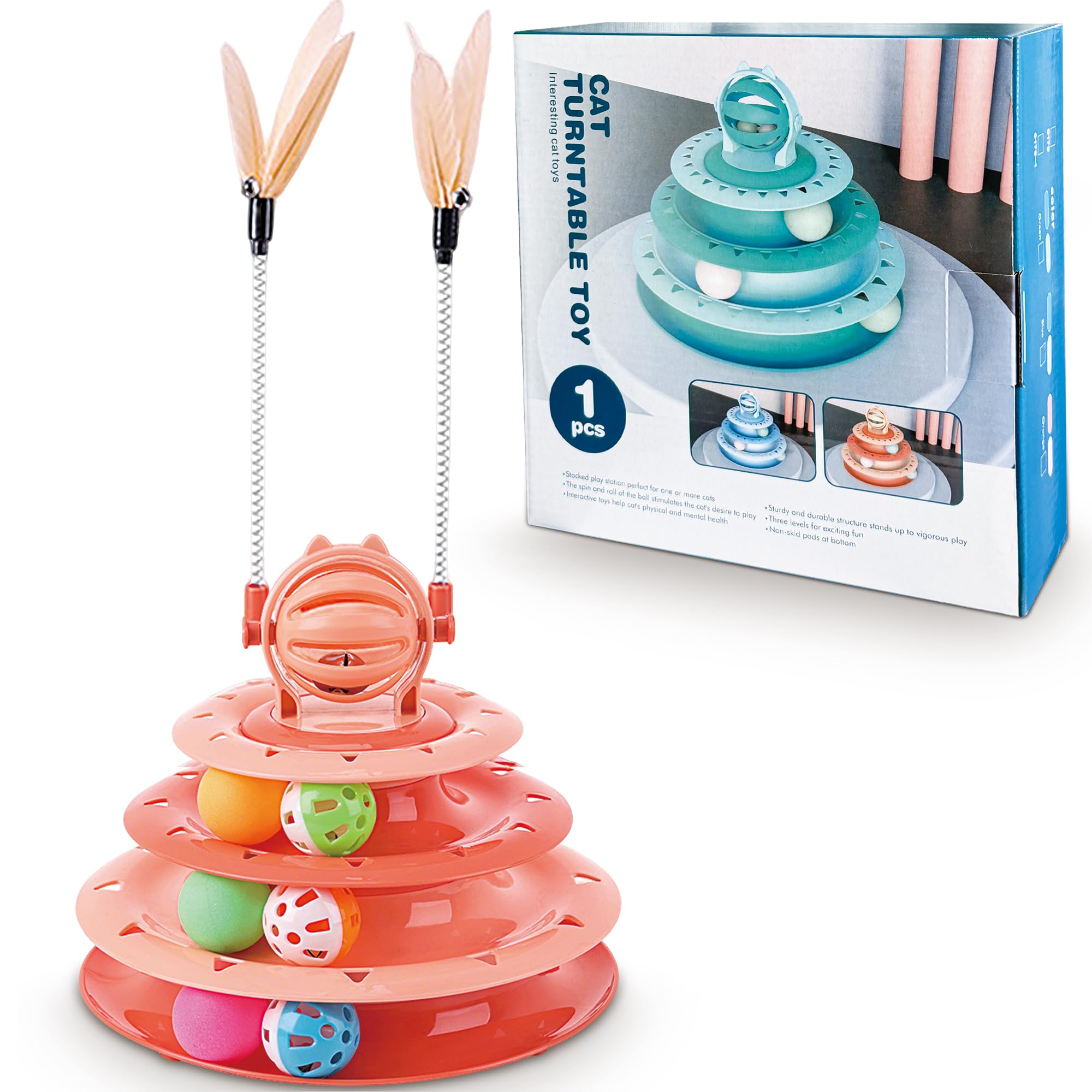 Vealind orange-colored toy adds a vivid focal point to playtime
