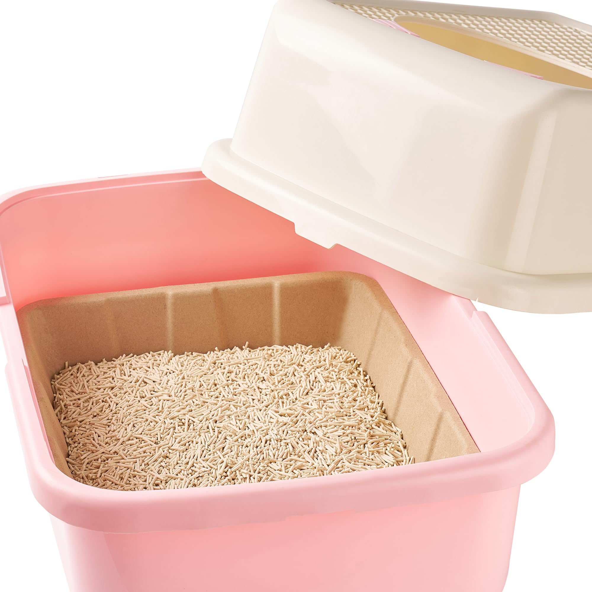 Vealind travel-friendly litter tray example for car or trip