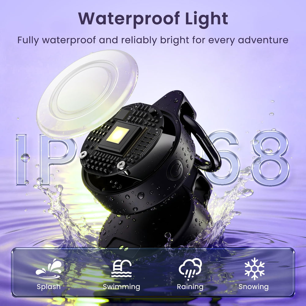 Vebiso 2-in-1 GPS tracker dog light six-mode LED for versatile signaling