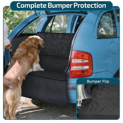 Veckle Cargo Liner folds flat for compact storage.
