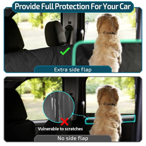 Veckle Cargo Liner protects interior from pet hair and muddy messes.