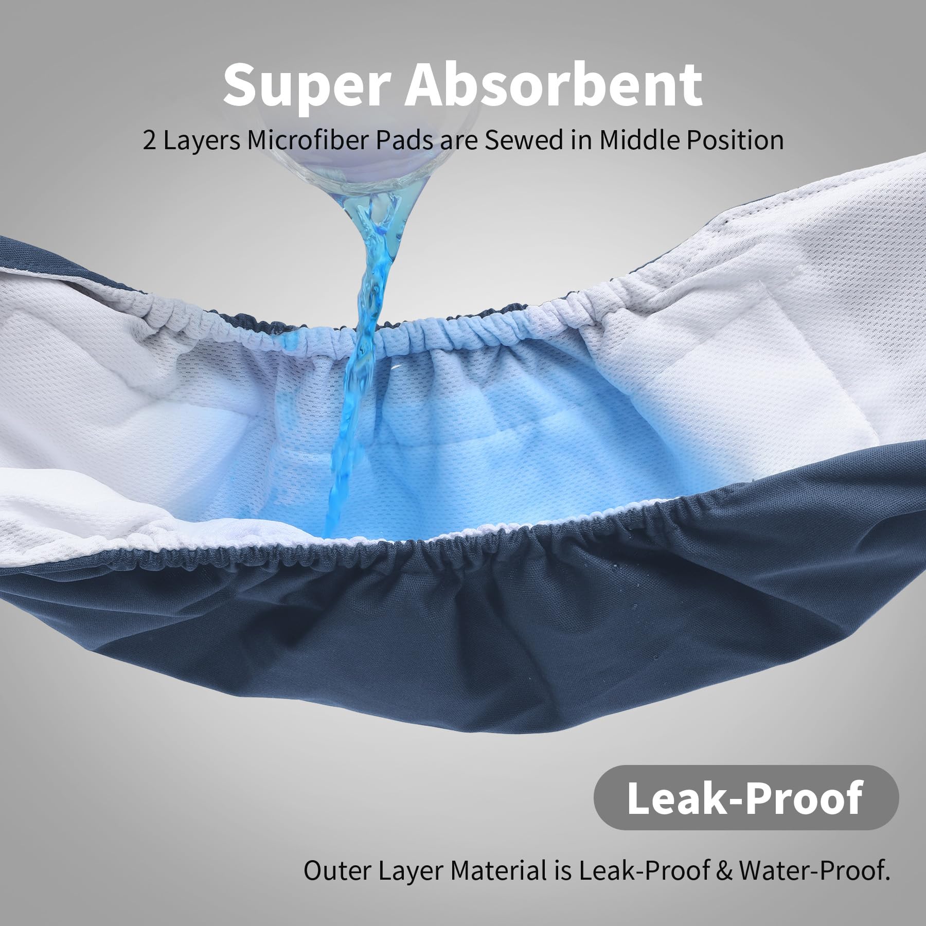 Vecomfy Belly Band double-stitch-velcro ensures durability and quick adjustments.