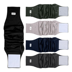Vecomfy belly band packaging shows five-pack for easy rotation.