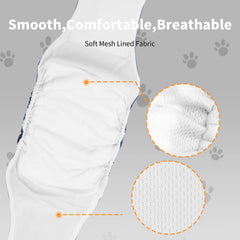 Vecomfy Belly Band soft-mesh-lining keeps skin comfortable during wear.