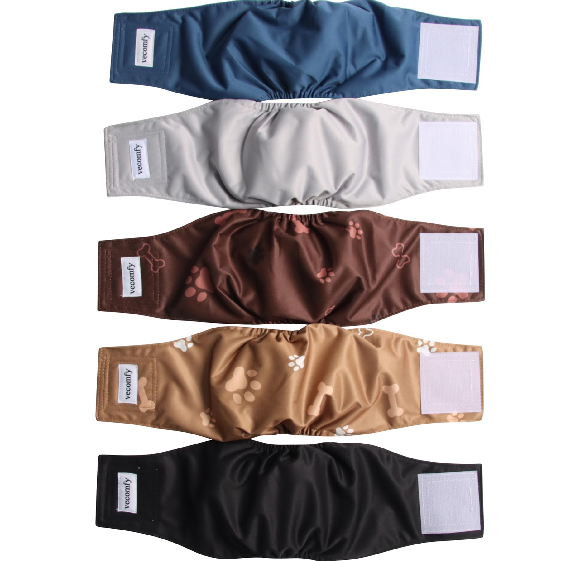 Vecomfy Belly Band XS strap-closure for secure, easy-on/off wear.