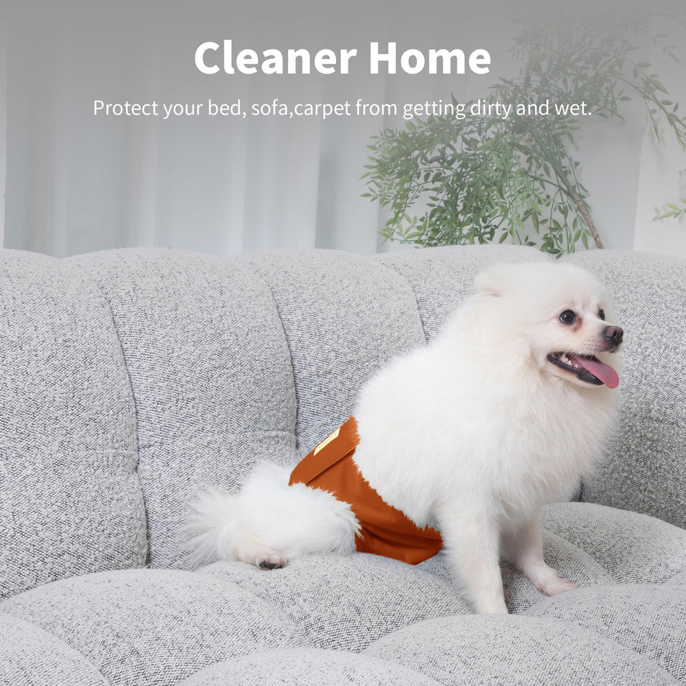 Vecomfy belly band adjustable hook-and-loop closure for secure fit.