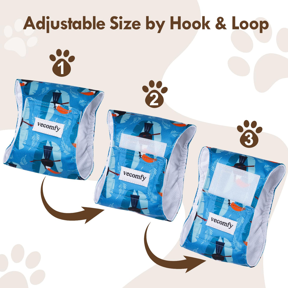 Vecomfy size chart XS to XXL helps find best fit.