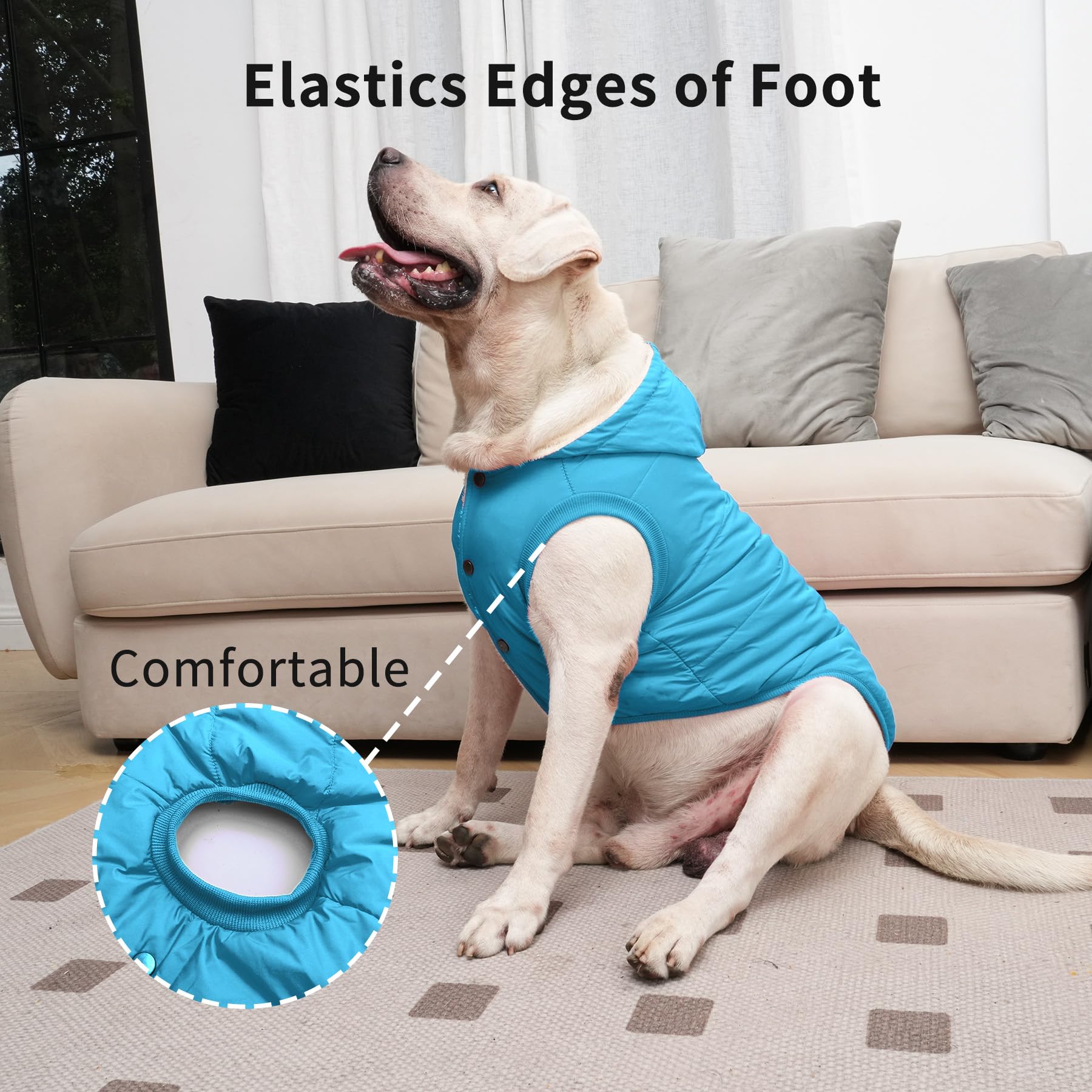 Vecomfy soft polyester fabric feels gentle for daily wear