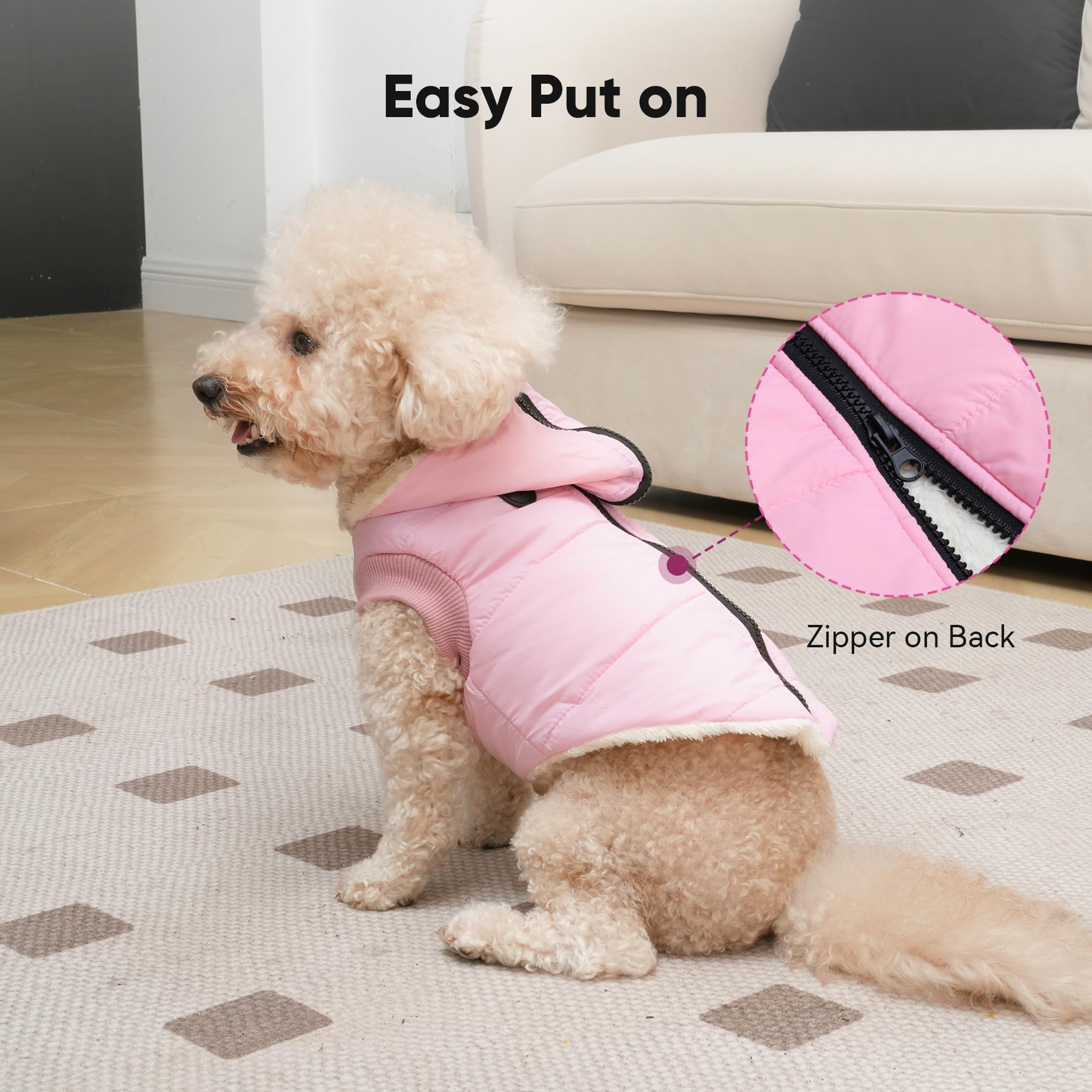 Vecomfy durable stitching and elastic edges ensure snug fit.