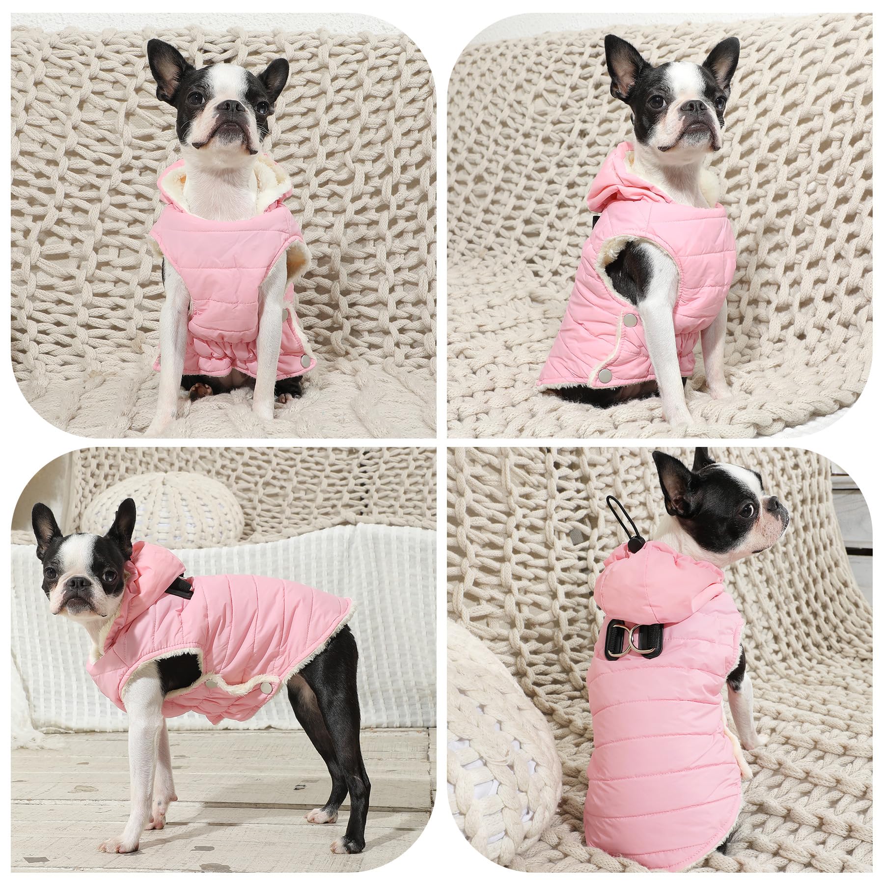 Vecomfy light pink fabric closeup highlights soft breathable comfort
