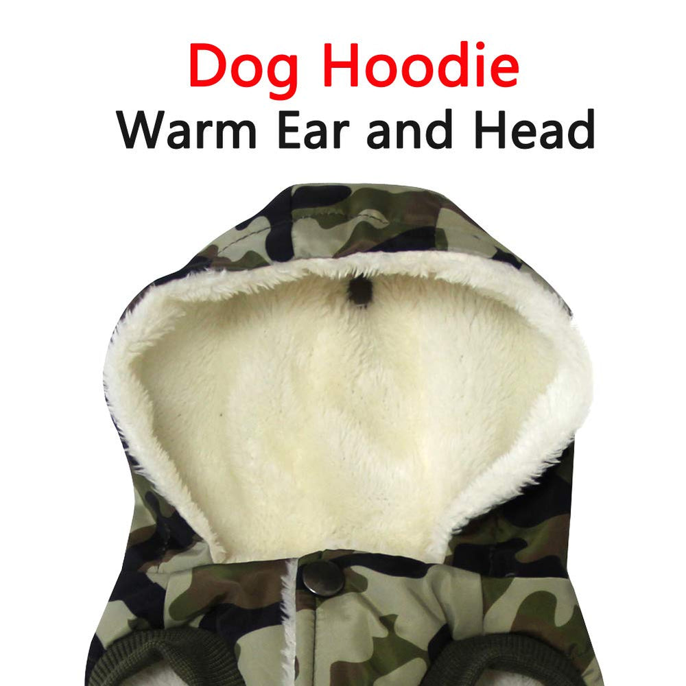 Vecomfy fleece-lined hoodie hood-detail captures practical winter coverage