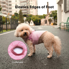 Vecomfy harness built in with two D rings for secure leash attachment