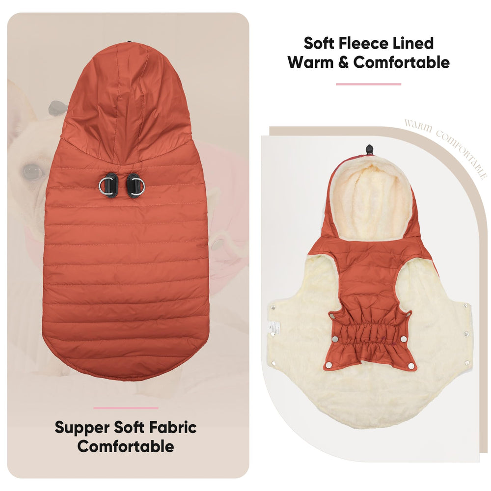 Vecomfy quick-snap design enables easy on-off for busy owners.