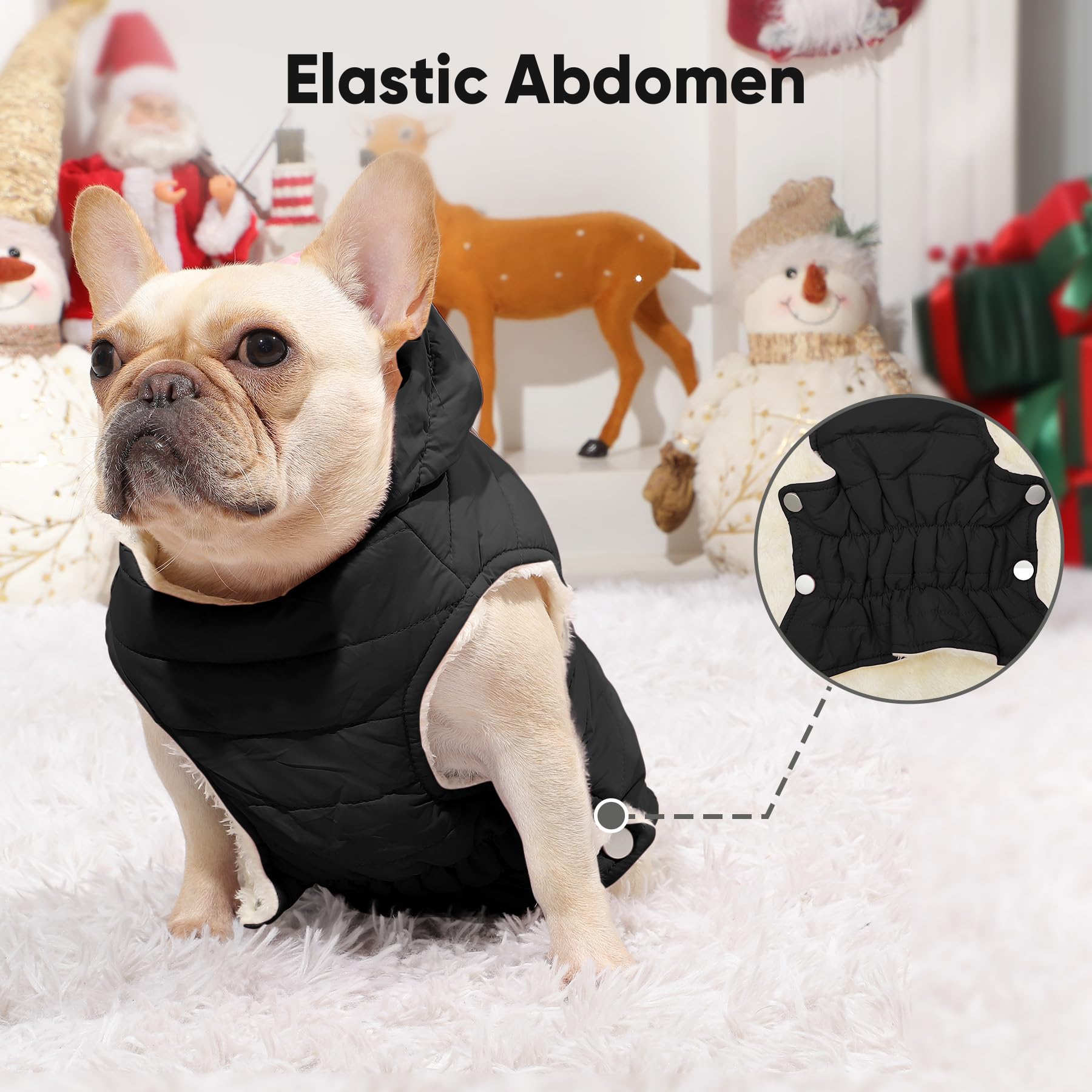 Vecomfy soft fleece inner lining highlighting cozy interior comfort.