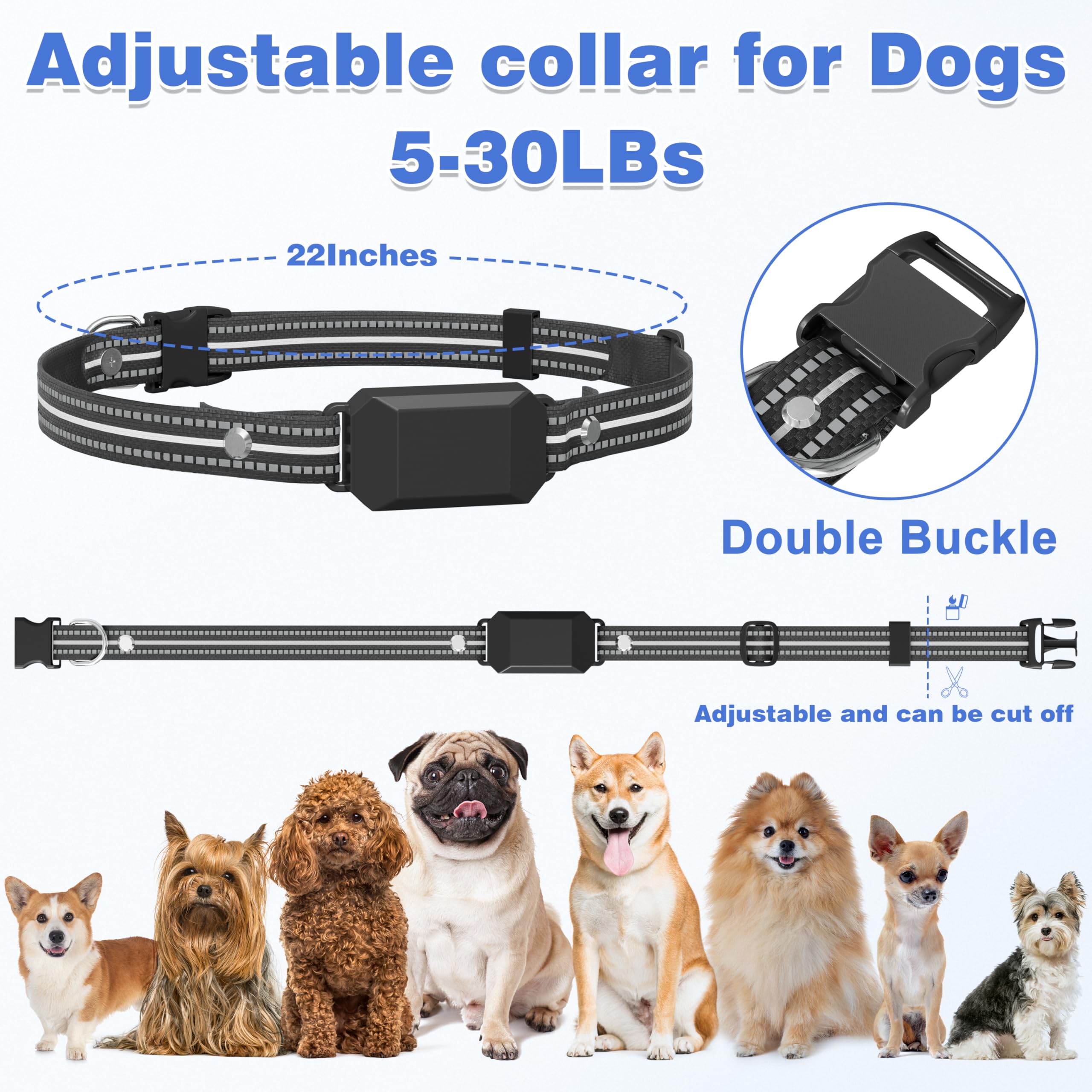 Veconix small-dog friendly system fits 5-15lb dogs for comfortable training