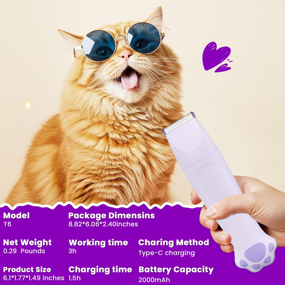 Veeconn-starter-kit-includes-nail-clippers-comb ensures youre ready to begin grooming.