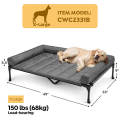 Veehoo Bolster Mat Removable provides neck support and prevents rolling.