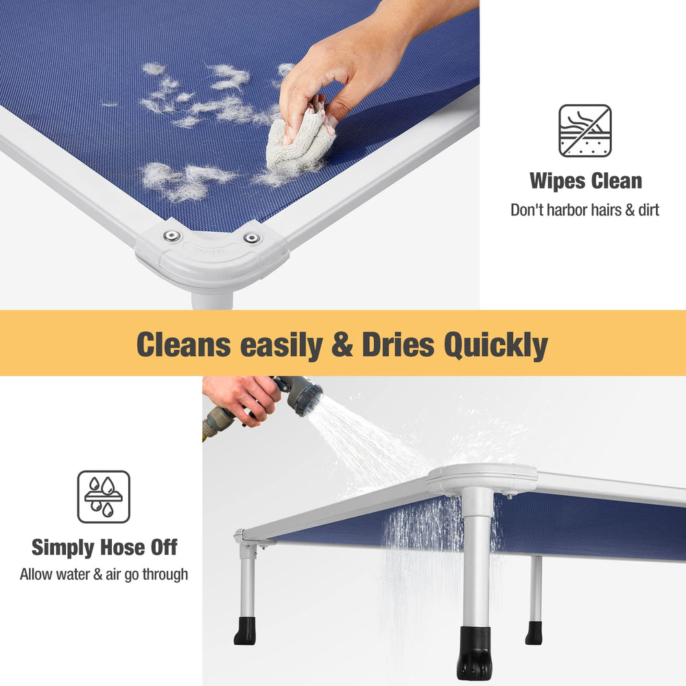 Veehoo quick-assembly includes screws and hex tool.