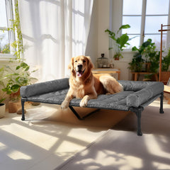 Veehoo Cooling Elevated Dog Bed Frame improves airflow for cooling comfort.