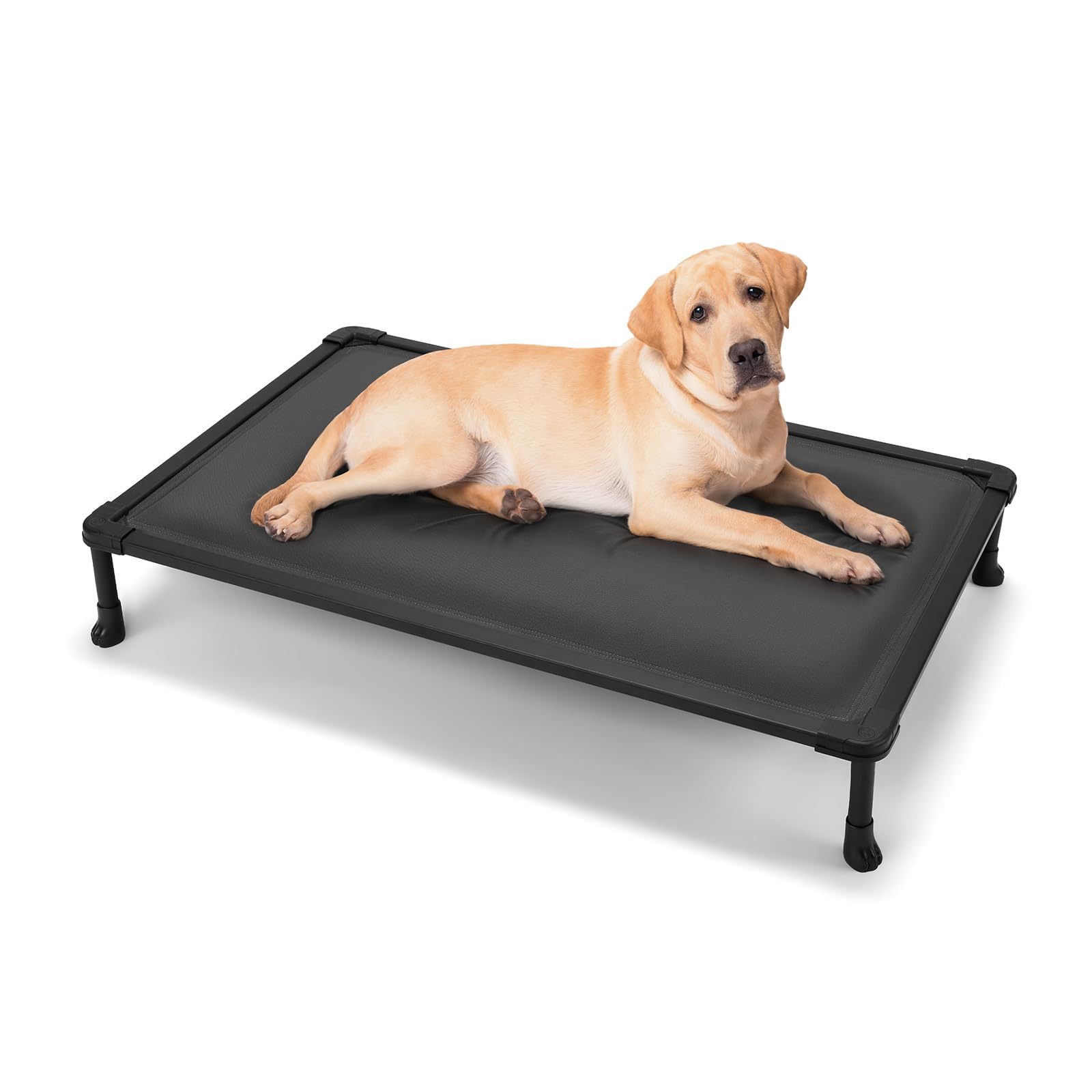 Veehoo padded close-up highlights soft padding and waterproof surface for easy wipe-down.