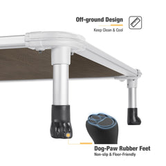 Veehoo wrapped edges chew-proof design adds durability and safety.