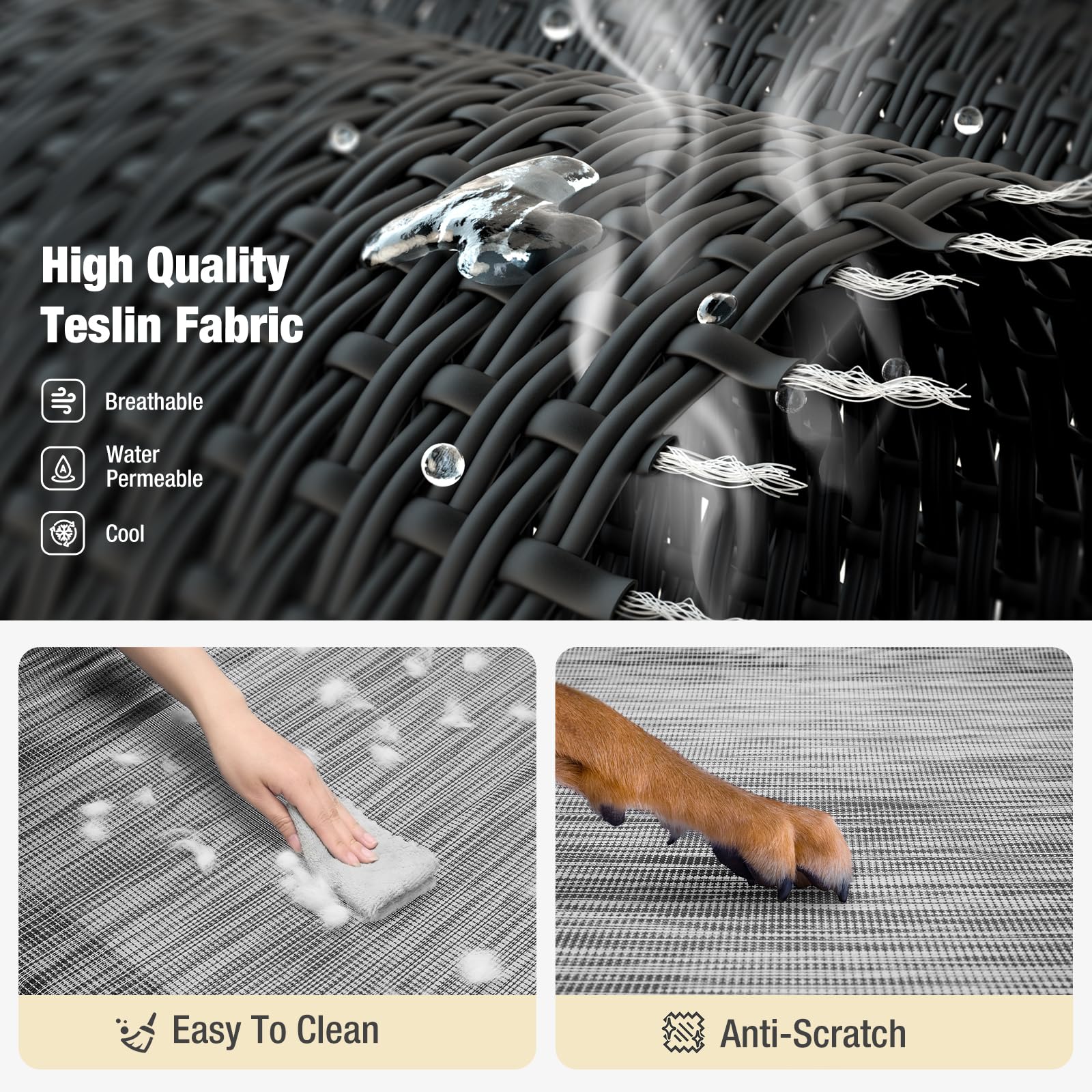 Veehoo powder-coated steel tubes emphasize durable, long-lasting frame