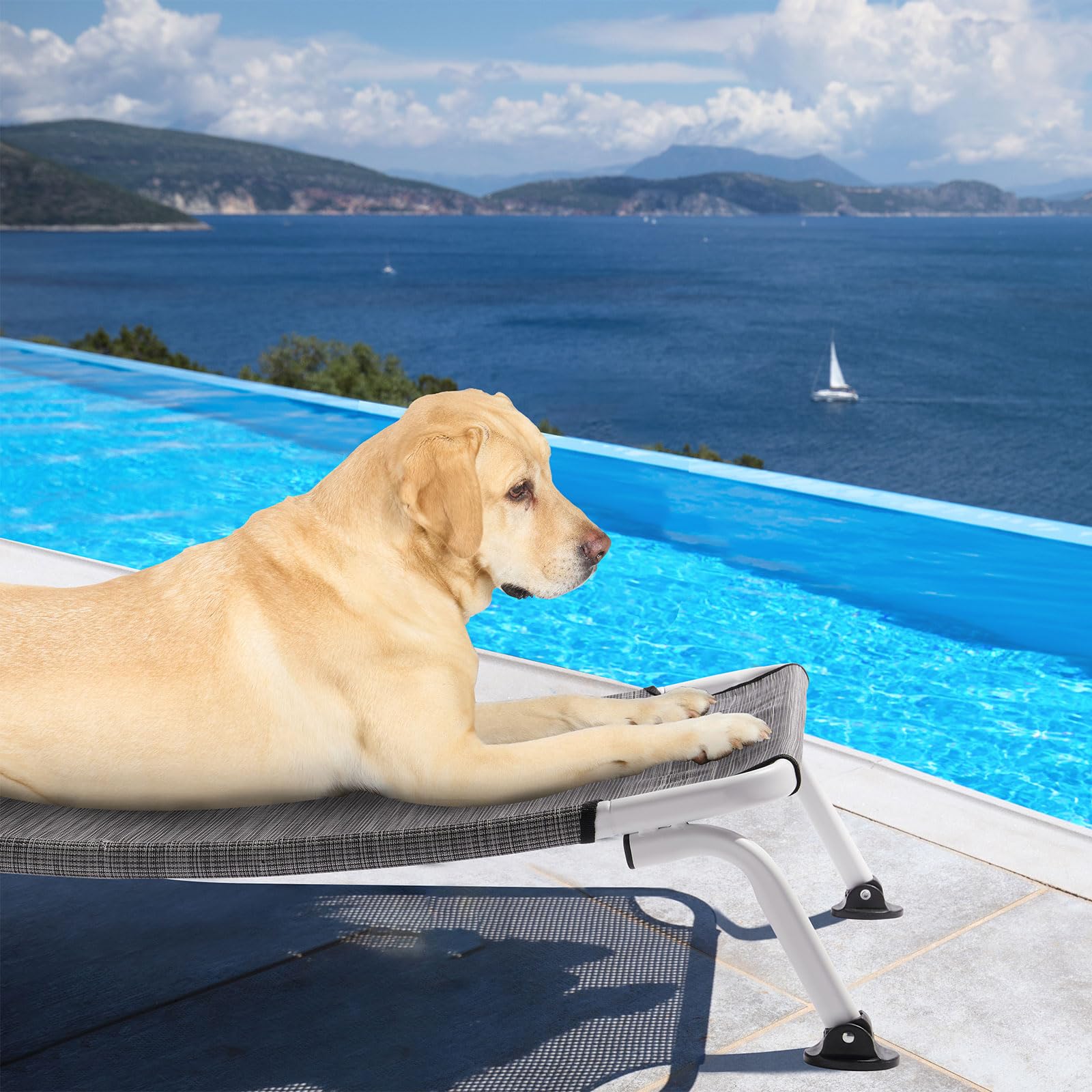 Veehoo summer camping use offers cooling shade and a dry sleeping surface