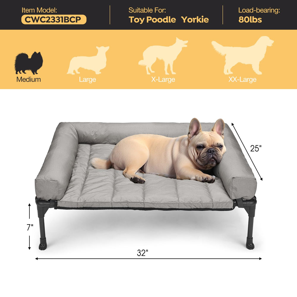 Veehoo Teslin mesh highlights breathable surface for cool, odor-resistant lounging.