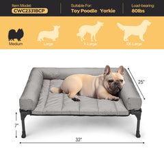 Veehoo Teslin mesh highlights breathable surface for cool, odor-resistant lounging.