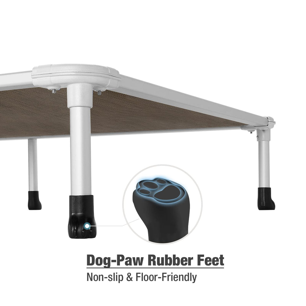 Veehoo XX-Large 59x37 inches fits bigger dogs comfortably.