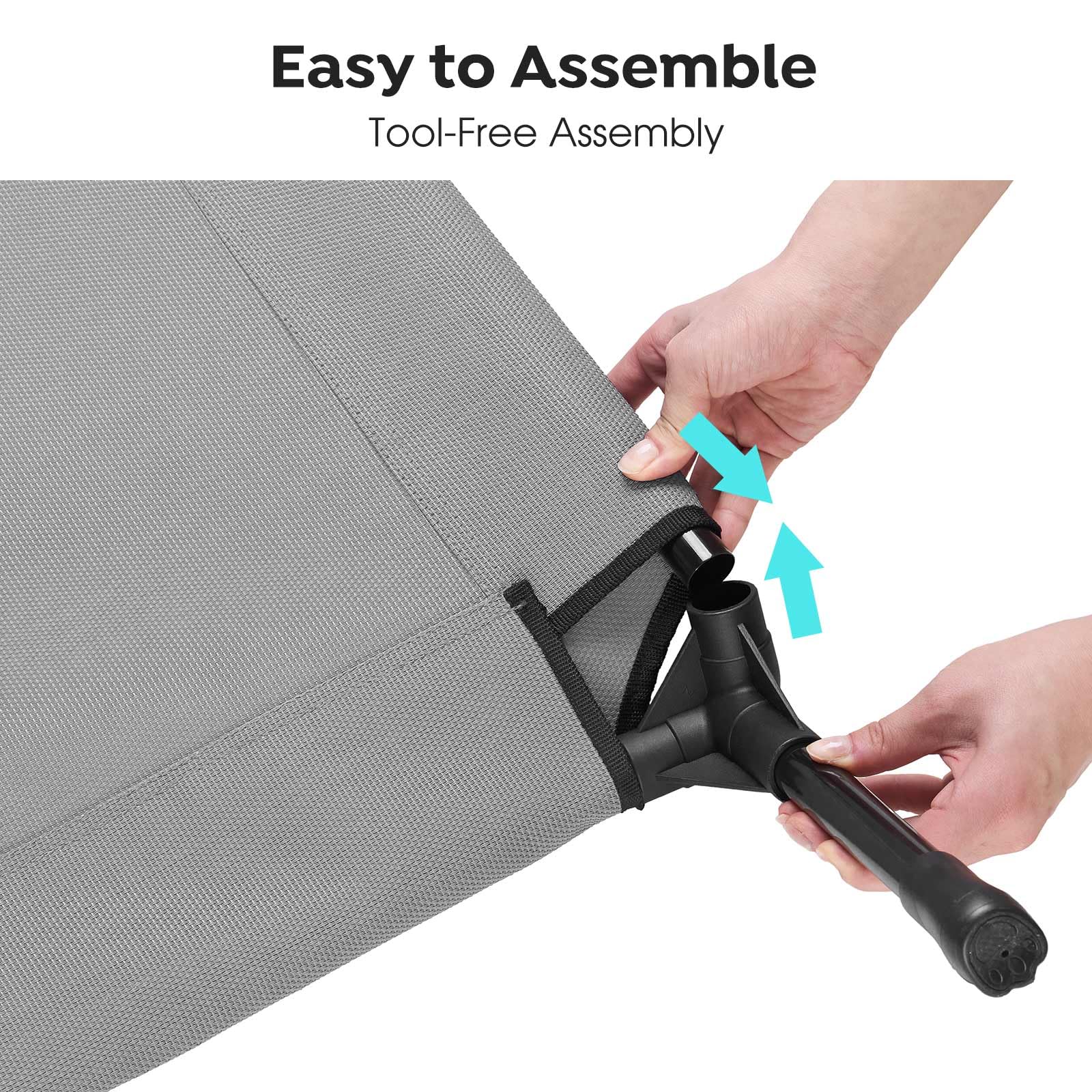 Veehoo breathable mesh promotes airflow to keep pets cooler.