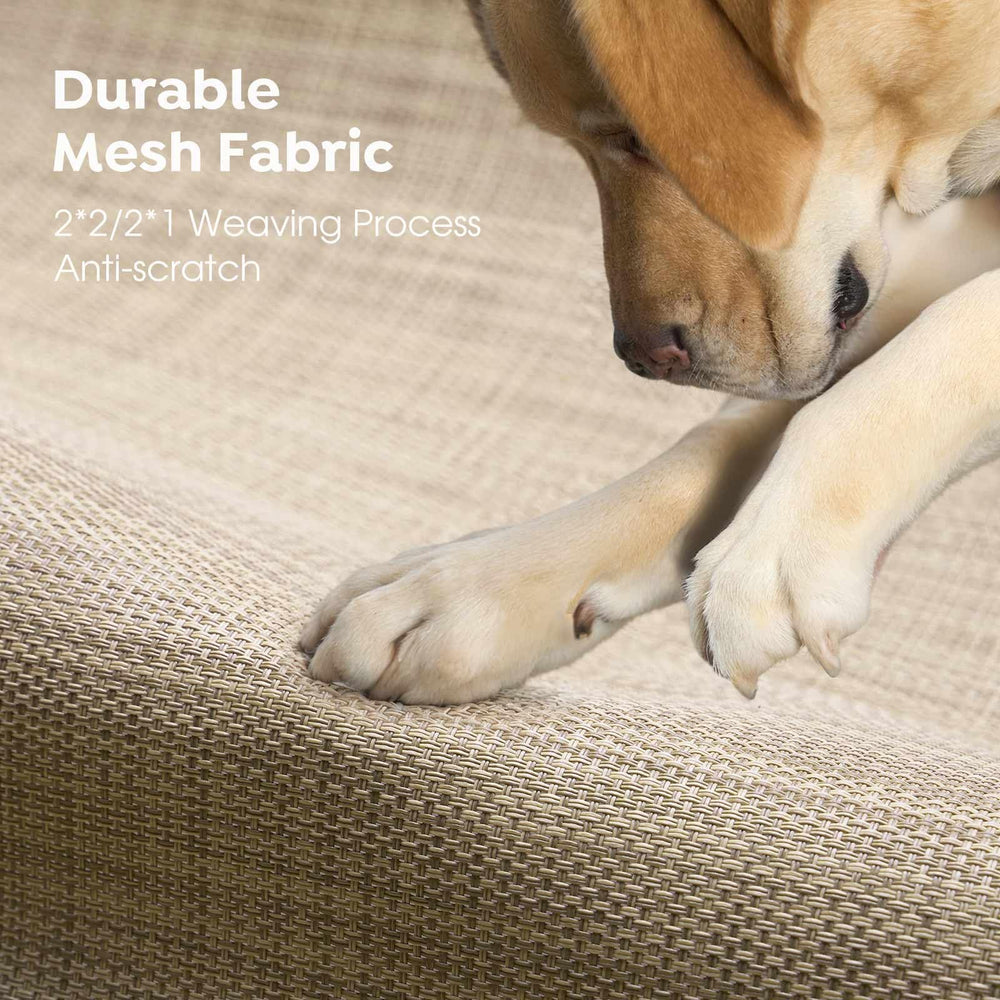 Veehoo breathable mesh with heat-resistant properties keeps pets cool